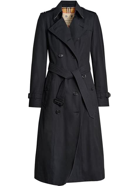 chelsea long trench coat by burberry|are burberry trench coats waterproof.